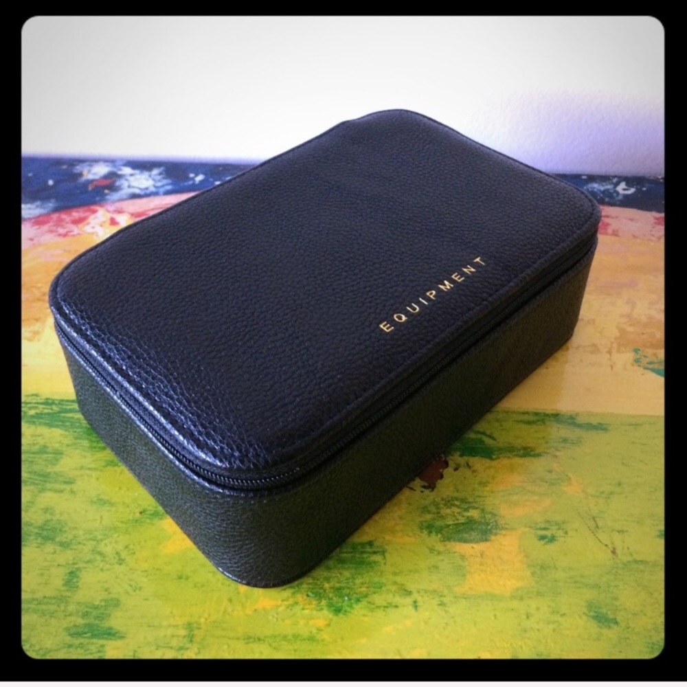 2 for $40 NWOT Equipment black travel case box